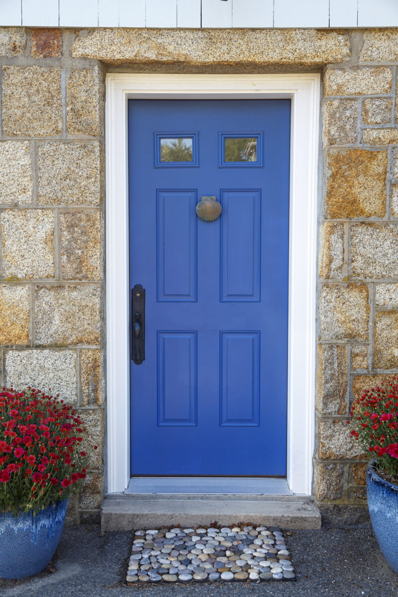 Front Door Color Meanings, Blue Door