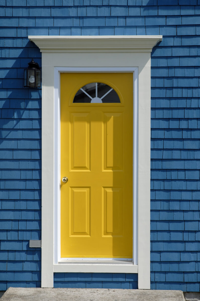 Front Door Color Meanings, Yellow Door